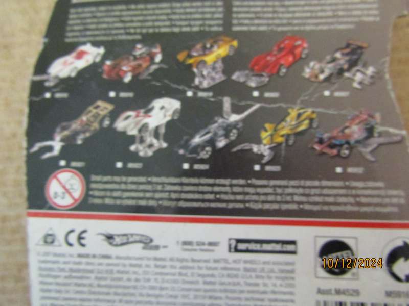 2007 Hotwheels Speed Racer Mach 5 Die cast car. In Original Packaging.