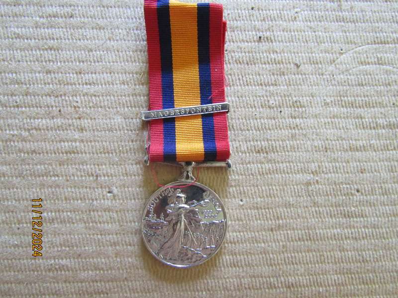 QSA With Magersfontein Bar (Replica)