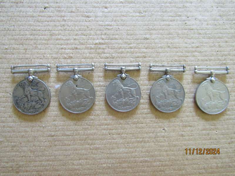 One 1939 to 1945 WW2 Medal to C) H Lochenberg