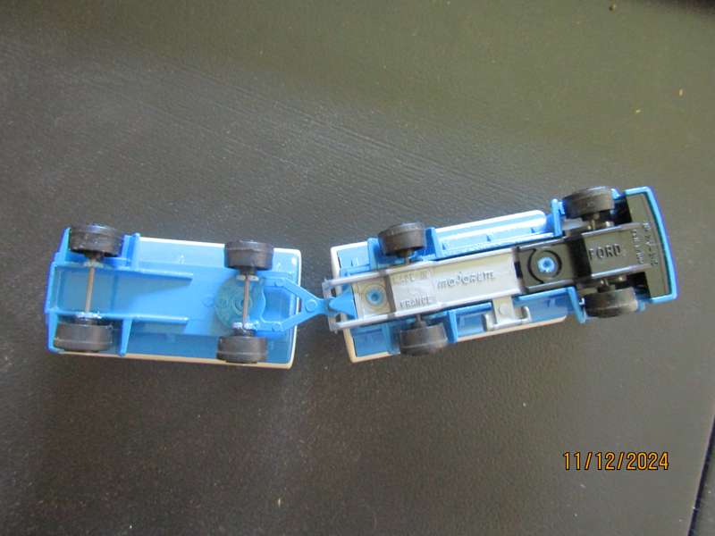 Majorette Milky Milk Tanker Semi Truck 1980s Toy