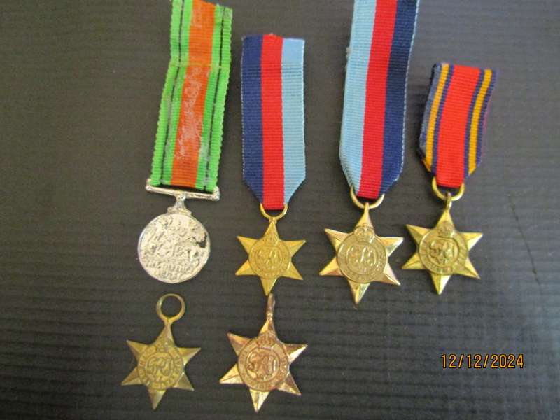 Lot of WW2 Miniature Medals. Incl Burma Star