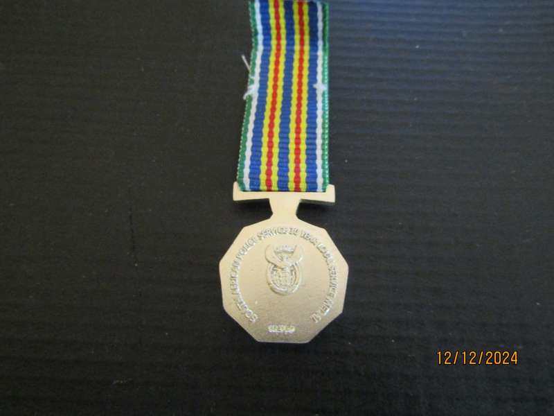 SAPS 30 Yeats Police Faithfull Service Miniature Medals.