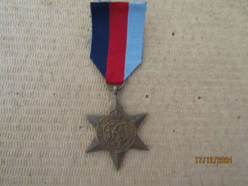 WW2 1939 to 1945 Star. British issue