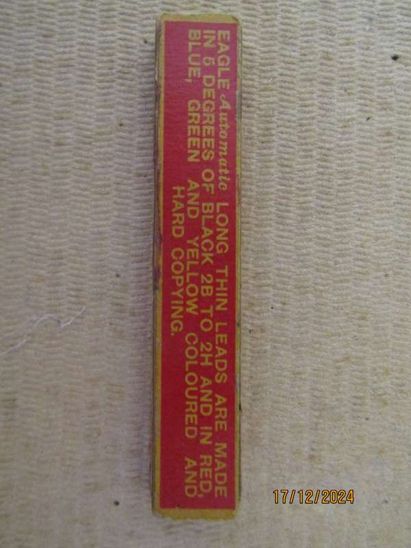 NEW Vintage Eagle Pencil Company Automatic Supreme Quality Pencil Leads
