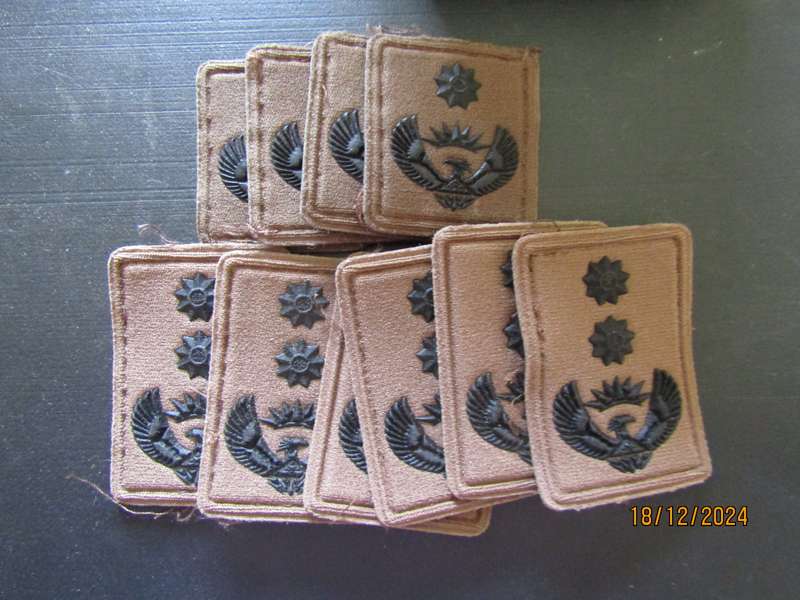 10 SADF Material Ranks (B) Bid per item.