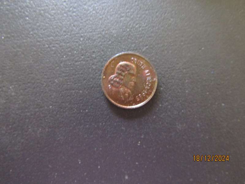 Scarce 1965 South African Proof 1C.