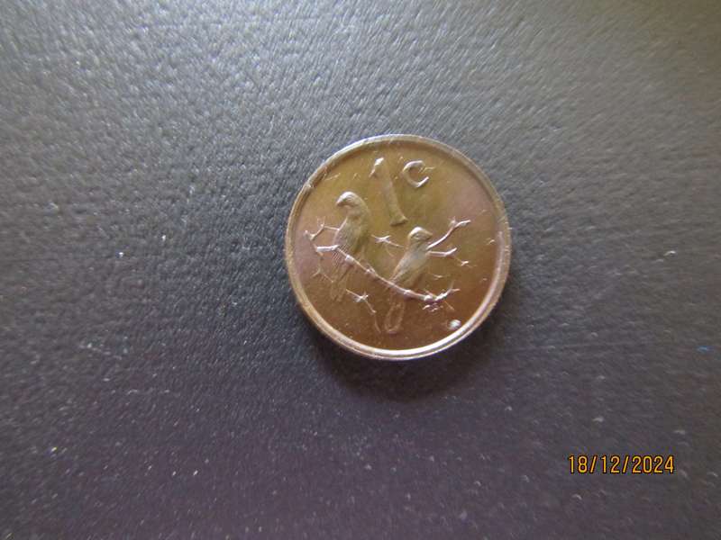 Scarce 1965 South African Proof 1C.