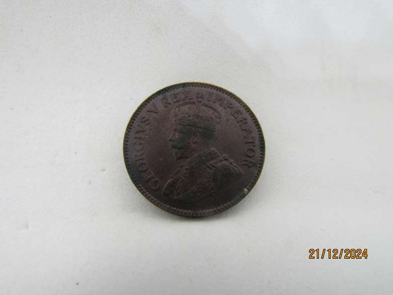 1924 South African Farthing Mintage: 94 838