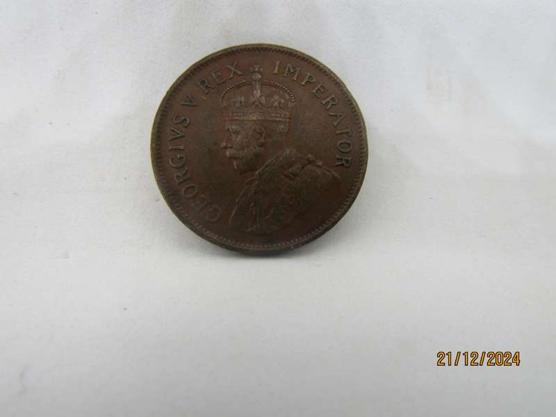 1926 South African Half Penny Mintage: 64 753
