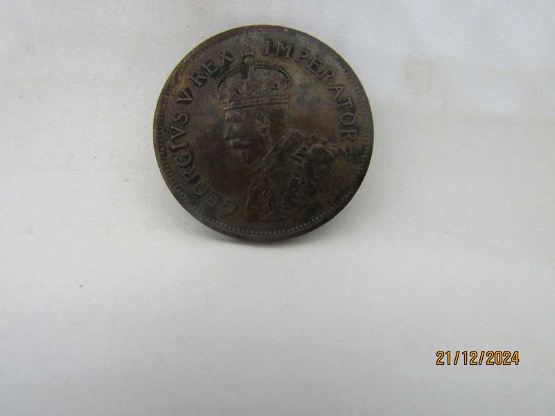 1929 South African Half Penny Mintage: 146 680