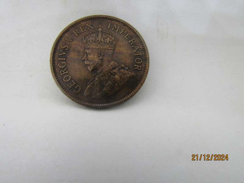 1947 South African Half Penny Mintage: 257 903