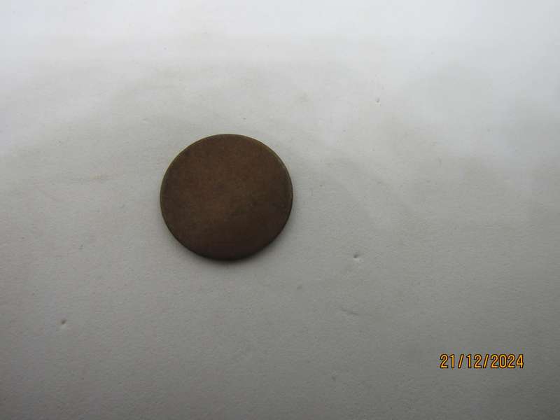 1965 Error Blank South African 1c Mintage: Unknown