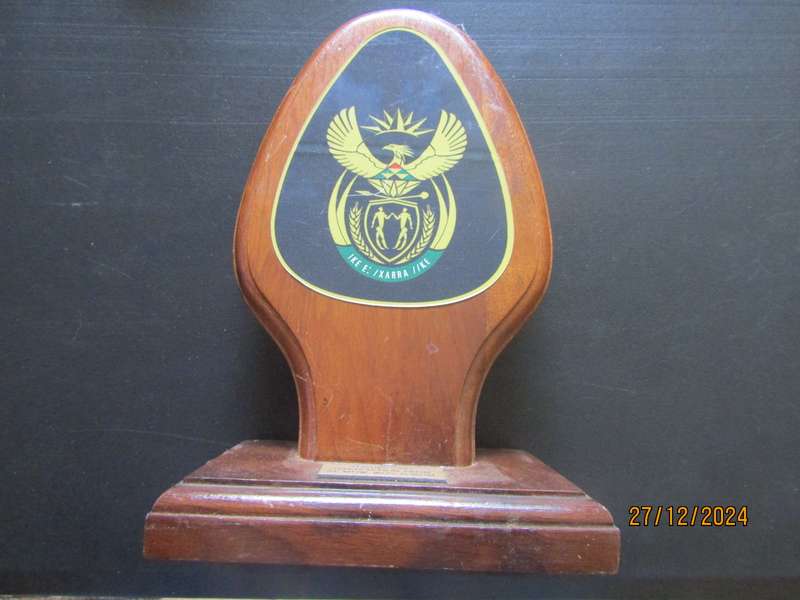 SANDF Plaque from Women's Forum
