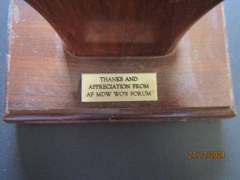 SANDF Plaque from Women's Forum