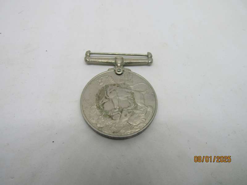WW2 The 1939 to 1945 Medal to J van Deventer