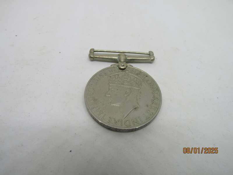 WW2 The 1939 to 1945 Medal to J van Deventer