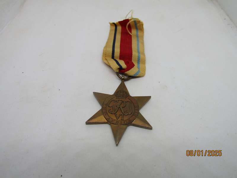 WW2 The Africa Star British Blank (A)
