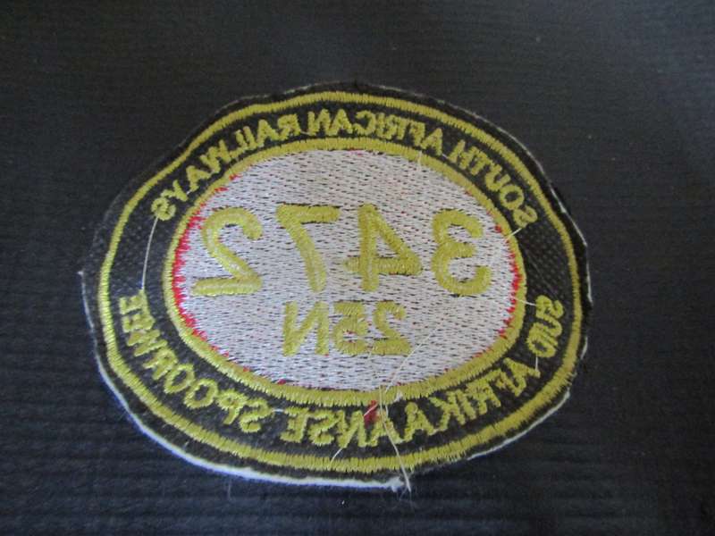 South African Railways Locomotive 3472 Class 24c patch