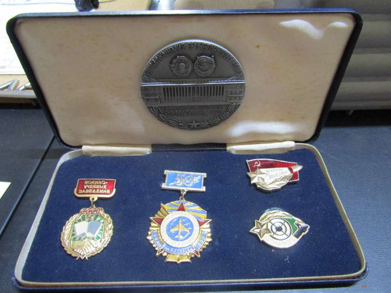 Malta Police Gift to Yiri Naumov Minister in Embassy  in Presentation Box