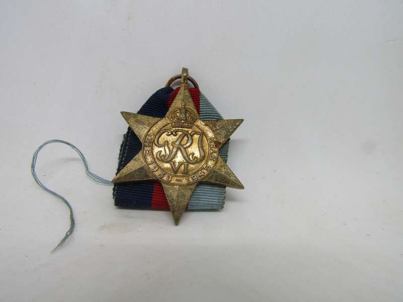 SADF WW 2 Full size Medal name to GJ Klopper