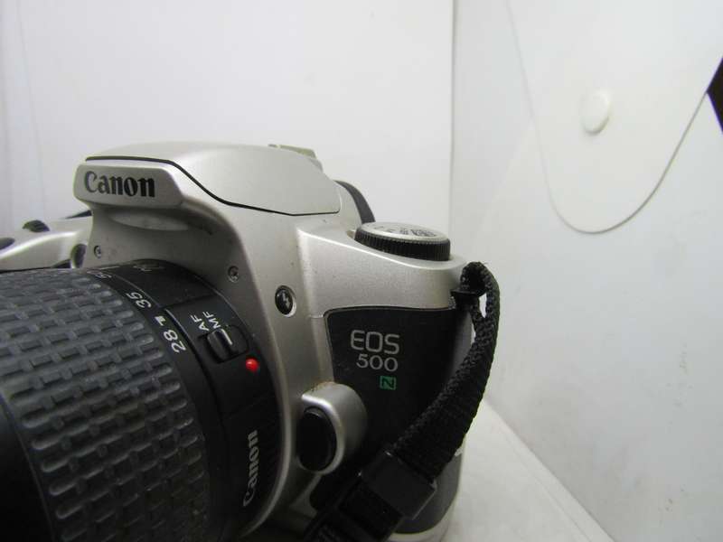 Canon EOS 500N 35mm Film Camera Ultrasonic 75-300mm Zoom Lens. Immaculate. Work