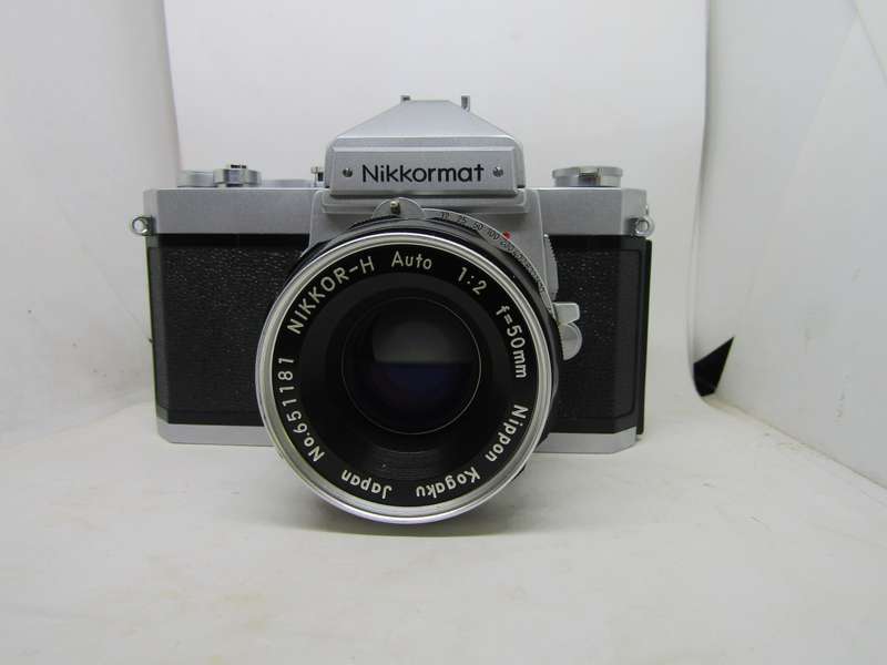 Nikon Nikkormat FTN 35mm Film SLR Camera Body with lens. Immaculate. Work