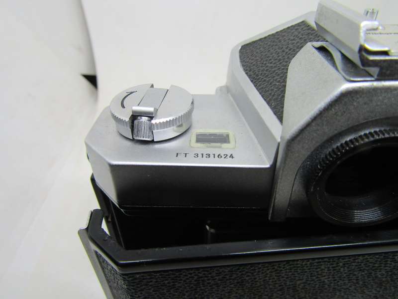 Nikon Nikkormat FTN 35mm Film SLR Camera Body with lens. Immaculate. Work