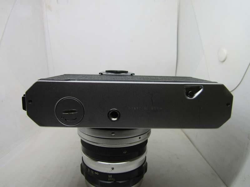 Nikon Nikkormat FTN 35mm Film SLR Camera Body with lens. Immaculate. Work