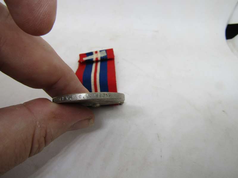 WW2  1939 to 1945 Medal to VFC Janssen