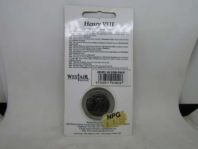 Henry VIII Replica Groat by WestAir