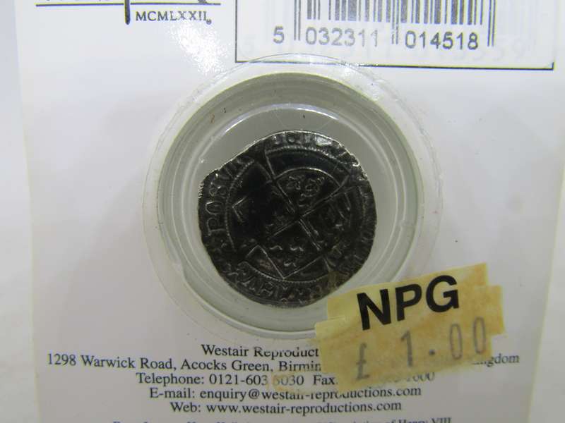 Henry VIII Replica Groat by WestAir