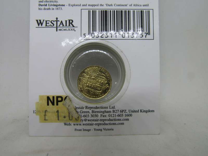 Victorian Replica Half Sovereign by WestAir
