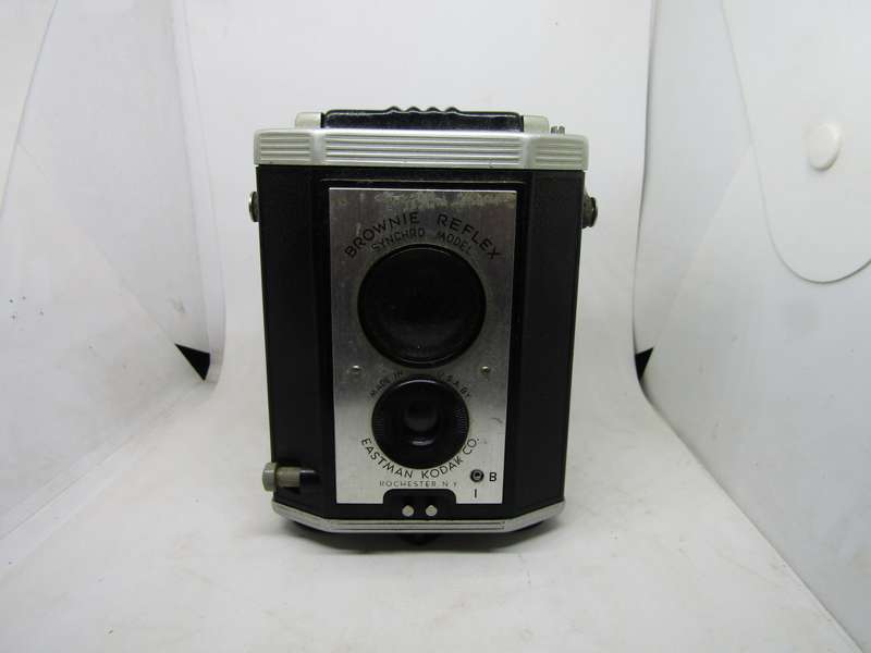 Kodak Brownie Reflex Synchro Model Camera. In original box