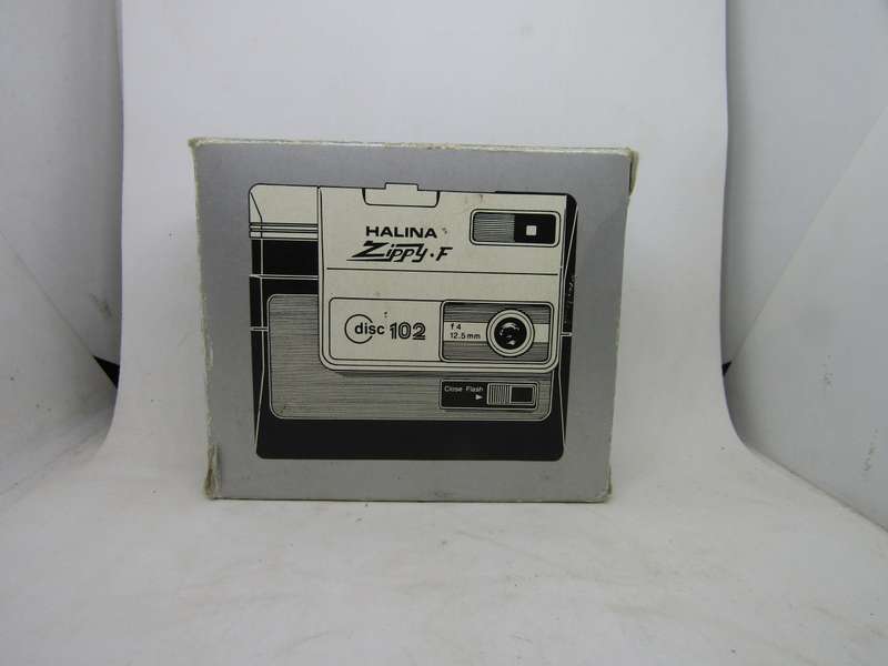 Halina Zippy FDisc 102 - Vintage - Retro Camera in original box