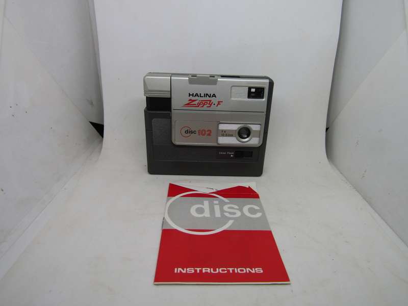 Halina Zippy FDisc 102 - Vintage - Retro Camera in original box