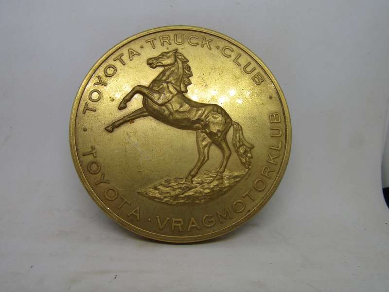 Big Toyota Truck Club Bronze Medal 9Cm Diameter 449 Gram