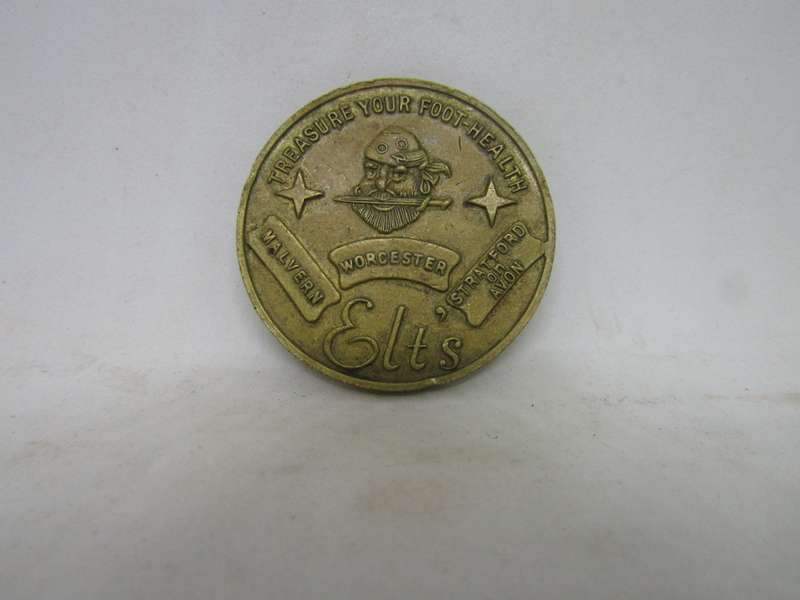 Clarks Foot and Shoe Store Advertising Token