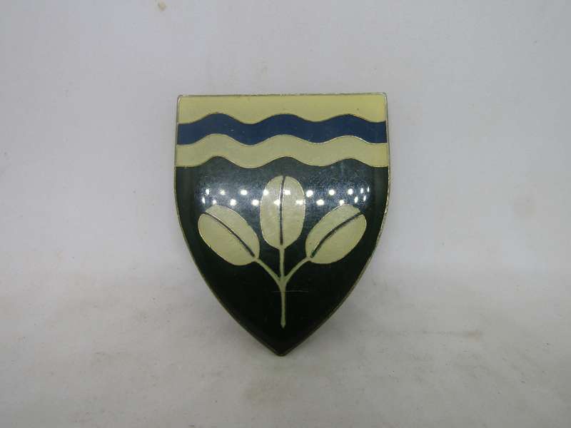 South African Defence Force SADF Bronkhorstspruit Commando Shoulder Flash Badge. Pins intact.