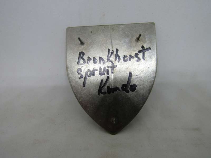 South African Defence Force SADF Bronkhorstspruit Commando Shoulder Flash Badge. Pins intact.