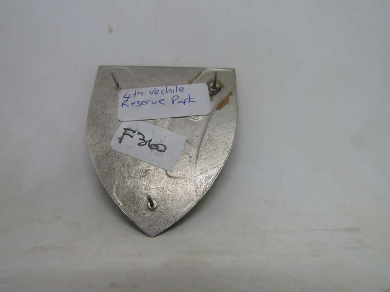 South African Defence Force SADF 4th Vehicle Reserve Park Shoulder Flash Badge. Pins intact.