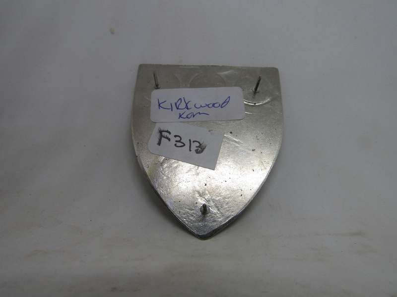 South African Defence Force SADF Kirkwood Commando Shoulder Flash Badge. Pins intact.