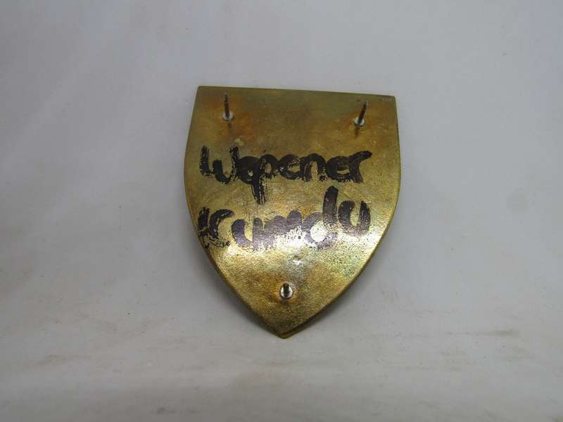 South African Defence Force SADF Wepener Commando Shoulder Flash Badge. Pins intact.