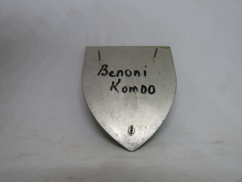 South African Defence Force SADF Benoni Commando Shoulder Flash Badge. Pins intact.