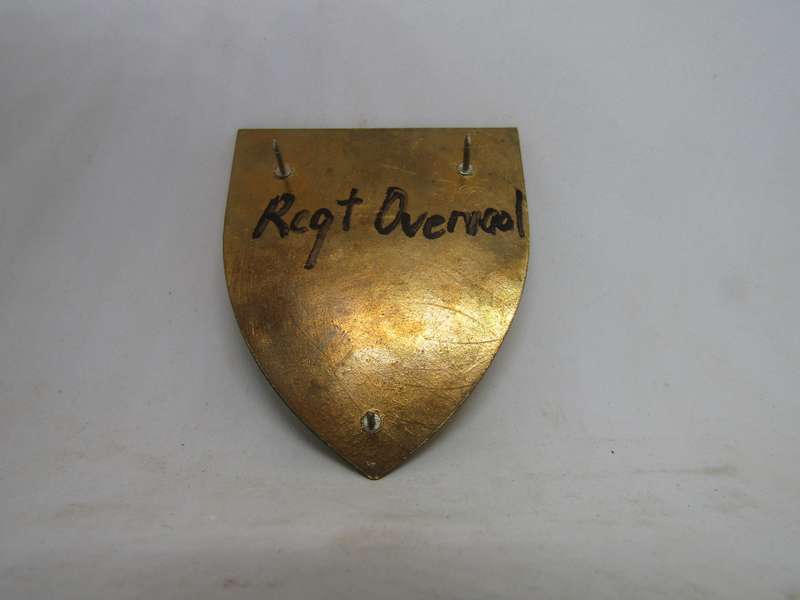 South African Defence Force SADF Regiment Overvaal Shoulder Flash Badge. Pins intact.
