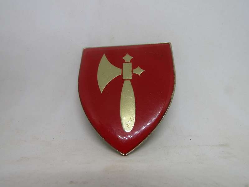 South African Defence Force SADF Witbank Commando Shoulder Flash Badge. 1 Pin intact.