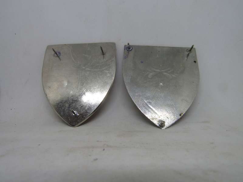 2  SADF One SSB Regiment Shoulder Flashes Badge. Pin intact.