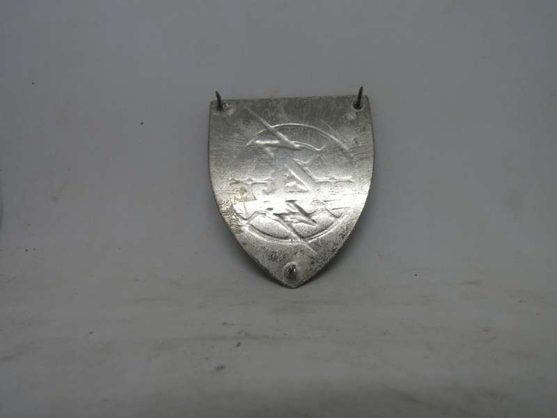 SADF 4 Electrical Workshop Shoulder Flashes Badge. Pin intact.
