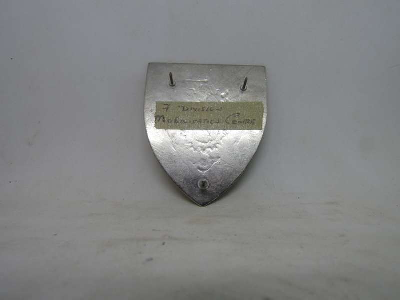 SADF 7th Division Motorized Unit Shoulder Flashes Badge. Pin intact.