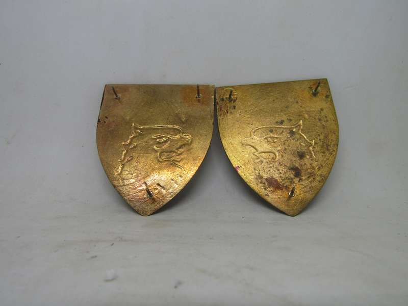 Pair of SADF 2 Parachute Battalion Shoulder Flashes Badge. Pin intact.