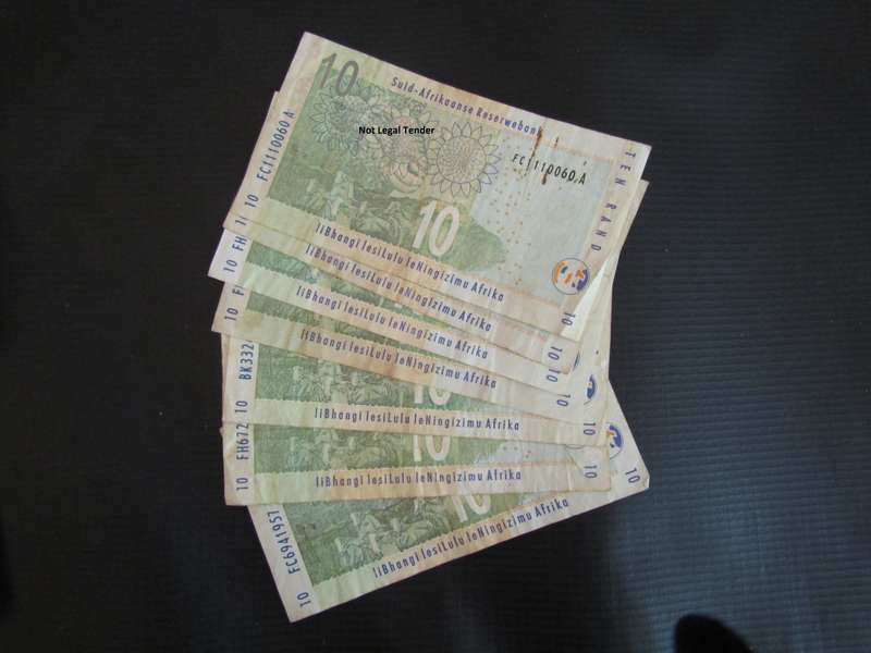 7 TT Mboweni 2nd Issue Eng Ten Rand Banknote (ED).